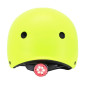 CASQUE VELO ADULTE AUVRAY URBAN JAUNE FLUO AVEC ECLAIRAGE INTEGRE SUR MOLETTE REGLABLE TAILLE 58-61 3700807709669