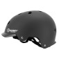 CASQUE VELO ADULTE AUVRAY URBAN NOIR AVEC ECLAIRAGE INTEGRE SUR MOLETTE REGLABLE TAILLE 54-58 