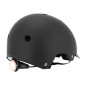 CASQUE VELO ADULTE AUVRAY URBAN NOIR AVEC ECLAIRAGE INTEGRE SUR MOLETTE REGLABLE TAILLE 54-58 