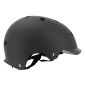 CASQUE VELO ADULTE AUVRAY URBAN NOIR AVEC ECLAIRAGE INTEGRE SUR MOLETTE REGLABLE TAILLE 54-58 