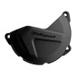 CLUTCH COVER FOR YAMAHA 450 YZ F 2011>2022, 450 YZ FX 2016>2023 BLACK -POLISPORT- 5604415076428