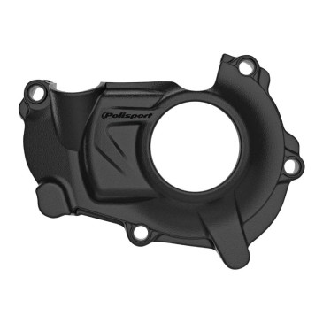 IGNITION COVER FOR YAMAHA 450 YZ F 2018>2022, 450 YZ FX 2019>2022 BLACK -POLISPORT- 5604415092787