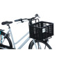 PANIER / CAISSE PLASTIQUE RECYCLE BASIL NOIR 29L AVANT/ARRIERE (33x44x25cm) (POSSIBILITE DE FIXER AVEC REF 150413) 8715019211348