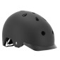 CASQUE VELO ADULTE AUVRAY URBAN NOIR AVEC ECLAIRAGE INTEGRE SUR MOLETTE REGLABLE TAILLE 54-58 