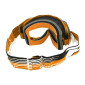 MOTOCROSS GOGGLES PROGRIP 3200 VENOM ORANGE - CLEAR LENS- LIGHT SENSITIVE ANTI-SCRATCH/U.V.PROTECTION/ANTI-FOG (APPROVED CE-EN-N° AC-96025 REV.2)