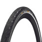 PNEU VTT URBAIN / VAE 26 X 1.75 CONTINENTAL CONTACT PLUS CITY NOIR FLANC REFLEX TR (47-559) HOMOLOGUE VAE e50 4019238760934