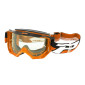 MASQUE/LUNETTES CROSS PROGRIP 3200 LS VENOM ORANGE ECRAN TRANSPARENT LIGHT SENSITIVE ANTI-RAYURES/ANTI U.V./ANTI-BUEE (HOMOLOGUE CE-EN-N° AC-96025 REV.2)