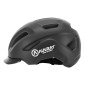 CASQUE VELO ADULTE AUVRAY URBAIN REFLEX NOIR IN-MOLD TAILLE 59-63 REGLAGE MOLETTE 