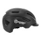 CASQUE VELO ADULTE AUVRAY URBAIN REFLEX NOIR IN-MOLD TAILLE 59-63 REGLAGE MOLETTE 