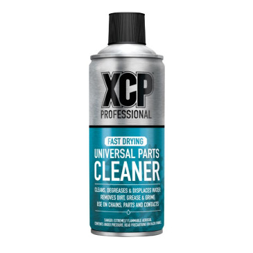 NETTOYANT PIECES MECANIQUE ET ELECTRIQUE XCP UNIVERSAL PARTS CLEANER HAUTE PERFORMANCE (AEROSOL 400 ml) 5057645189756