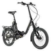 VELO ELECTRIQUE/VAE PLIANT CITY 20 LEADER FOX HARLAN MIXTE NOIR 8V MOTEUR CENTRAL BAFANG M300 36V 80Nm BATTERIE 14Ah 8592826036148