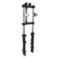 FORK FOR MOPED - EBR Black FOR PEUGEOT 103/MBK 51 (HYDRAULIC Ø 28mm ( Disc brake fitting - centers 60mm ) (100% MADE IN ITALY) 3700948280058