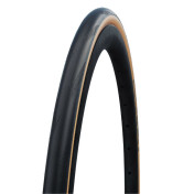 PNEU ROUTE 700 X 25 SCHWALBE ONE RACEGUARD ADDIX NOIR/BEIGE TUBELESS (25-622) 