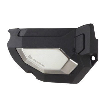 ALERNATOR COVER FOR YAMAHA 700 MT-07 2014>, MT-07 TRACER 2017>, TENERE ADVENTURE 2019> / FANTIC 700 CABALLERO 2023> BLACK -POLISPORT- 5604415127953