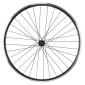 ROUE VTC 700X35 M240 AVANT ALU NOIRE RENFORCE MOYEU MICHE MAGNUM NOIR BLOCAGE SPECIAL LOUEUR (JANTE DOUBLE PAROI AVEC OEILLETS-RAYONNAGE INOX) JANTE 19C 32 RAYONS 3700948277300