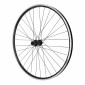 ROUE VTC PATIN BLOCAGE 700 x 35 - 28" M260 ARRIERE NOIR RENFORCE MOYEU SHIMANO QC300 NOIR CASSETTE 10/9V JANTE 19C 32 RAYONS NOIRS - POIDS MAX 130KGS 3700948277294