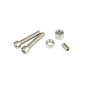 BUTEE BIELLETTE EMBRAYAGE 50 A BOITE STAGE 6 POUR MINARELLI 50 AM6/MBK 50 X-POWER/YAMAHA 50 TZR/PEUGEOT 50 XPS/RIEJU 50 RS1/APRILIA 50 RS ALU CNC NOIR 4051272017872