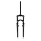 FORK- FOR TREKKING BIKE 28 " ZOOM SWIFT ALUMINIUM - COIL - TRAVEL 50mm -THREADED STEERER(240:85) INTERNAL Ø 1"1/8-25.4 - COMPATIBLE V-BRAKE/DISC