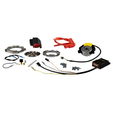 ALLUMAGE SCOOT MALOSSI MHR TEAM II SANS ECLAIRAGE POUR MBK 50 BOOSTER, NITRO, OVETTO/YAMAHA 50 BWS, AEROX, NEOS/CPI 50 HUSSAR, OLIVER/APRILIA 50 RALLYE, SR/BETA 50 ARK -5518269- 3700948266779