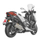 POT MAXISCOOTER AKRAPOVIC POUR YAMAHA 250 XMAX 2017>2020, 300 XMAX 2017>2020 (SILENCIEUX SEUL SILVER) (S-Y3SO1-HRSS/1) (HOMOLOGUE CE) 3831113585460