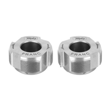 OUTIL PRO TARAUD BOITE DE PEDALIER CYCLUS FILETAGE FRANCAIS 35mm x 1mm (A LA PAIRE SANS SUPPORT) 8590831320139