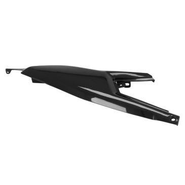 CARENAGE/COQUE AR 50 A BOITE ADAPTABLE DERBI 50 SENDA XTREME 2018>/GILERA 50 RCR 2018>, SMT 2018>/APRILIA 50 SX 2018> NOIR BRILLANT DROIT -P2R- 3700948257715