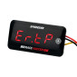 THERMOMETER DIGITAL/VOLTMETER - VOCA RACE FASTER SLIM TOUCH - FOR COOLING CIRCUIT LIQUID 0-120°C RED LEDS WARNING. 3700948276228