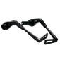 LEVER GUARDS - VOCA RACING CNC ALUMINIUM - Black- for bar internal Ø 14 mm - Adjustable lenght 130/148 mm (PAIR) 3700948276259