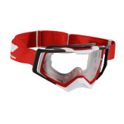 MASQUE/LUNETTES CROSS PROGRIP 3309 TR RAPID BLEU/ROUGE/BLANC ECRAN TRANSPARENT LIGHT SENSITIVE ANTI-RAYURES/ANTI U.V./ANTI-BUEE (HOMOLOGUE CE-EN-N° AC-96025 REV.2)