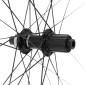 ROUE GRAVEL / ROUTE DISQUE 700 PULSE 19 ARRIERE MOYEU SHIMANO RS470 CENTERLOCK NOIR CASSETTE 12/11/10V TUBELESS READY AXE TRAVERSANT 12/142 JANTE 19C 32 RAYONS ACIER NOIR 3660429017484