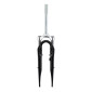 FOURCHE VTC 28 " ZOOM SWIFT ALU RESSORT NOIR DEB. 45mm PIVOT (240/75) FILETE 1"-22.2 INTERIEUR COMPATIBLE V-BRAKE/DISC 3700948231296