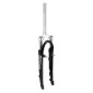 FOURCHE VTC 28 " ZOOM SWIFT ALU RESSORT NOIR DEB. 45mm PIVOT (240/75) FILETE 1"-22.2 INTERIEUR COMPATIBLE V-BRAKE/DISC 3700948231296