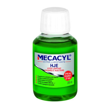 ADDITIF INJECTEUR AUTO MECACYL HJE HYPER LUBRIFIANT MOTEUR ESSENCE 200 ml (VENDU A L'UNITE)