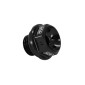 OIL CAP STAGE 6 FOR MBK 50 BOOSTER, STUNT, NITRO/YAMAHA 50 BWS, SLIDER, AEROX -REPLAY Black -