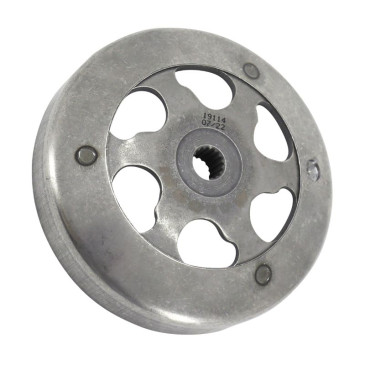 CLOCHE D'EMBRAYAGE SCOOT MALOSSI CLUTCH BELL POUR MBK 50 BOOSTER, NITRO, OVETTO, STUNT/YAMAHA 50 BWS, SLIDER, NEOS/APRILIA 50 SR/MALAGUTI 50 F12 -DIAM 107- 3700948265475