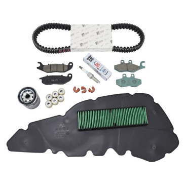 KIT ENTRETIEN MAXISCOOTER ORIGINE PIAGGIO 125 MEDLEY 2020 EURO4 (AVEC PLAQUETTES) - -1R000571-