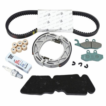 KIT ENTRETIEN SCOOT ORIGINE PIAGGIO 50 2T TYPHOON/SR APRILIA 2010>2016 - - -1R000577-