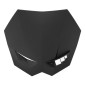PLAQUE NUMERO/TETE DE FOURCHE 50 A BOITE UNIVERSEL REPLAY RIVALE FLASH NOIR MAT AVEC ECLAIRAGE LED (AVEC FIXATIONS)** 3700948258408