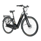 VELO ELECTRIQUE/VAE CITY 28 LEADER FOX NEBA MIXTE NOIR 8V SHIMANO NEXUS MOTEUR CENTRAL BAFANG M420 36V 80Nm BATTERIE 15Ah (20'' - H52cm - TAILLE L - POUR ADULTE DE 178cm à 185cm) 8592826036506