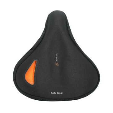 COUVRE SELLE VELO ROYAL NOIR LARGE GEL VISIBLE (248X221mm) 6957312803147