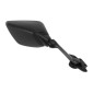 RETROVISEUR ADAPTABLE YAMAHA 530 TMAX 2017>2019, 560 TMAX 2020>2021 DROIT NOIR (HOMOLOGUE CE) -SELECTION P2R- 1227731600001