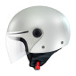 HELMET-OPEN FACE MT STREET SOLID- GLOSS WHITE S (ECE 22.06)