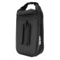 SACOCHE GRAVEL/TROTTINETTE RHINO AVEC BANDOULLIERE WATERPROOF NOIRE 4L (L 20.5cm x l 10cm x h 31cm) FIXATION SUR FOURCHE PAR 3 COLLIERS CRANTES 3700948257463