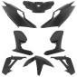 FAIRINGS/BODY PARTS FOR PEUGEOT 50 SPEEDFIGHT 4 MATT BLACK (8 Parts kit) -P2R- 3700948258415