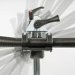 PIED D'ATELIER DE REPARATION VELO PROFESSIONNEL OPUS DOUBLE SUPPORTE 50KGS SUR CHAQUE BRAS -AVEC PLAQUE METAL AU SOL 8013271347356