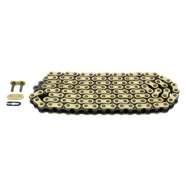 CHAIN FOR MOTORBIKE- AFAM 420 106 LINKS O-RING - REINFORCED GOLD (A420R1-G 106L) 5414837091523