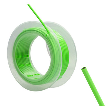 CABLE SHEATH FOR THROTTLE CABLE-VOCA FOR 50 cc MOTORBIKE - Ø 5 mm Long 20 M Green