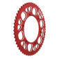 REAR CHAIN SPROCKET FOR APRILIA 50 SX 2012>2017, SX SM 2012>2017 420 53 Teeth ALU CNC RED (Ø 108/123/6.5) -STAGE 6 -