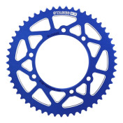 COURONNE 50 A BOITE ADAPTABLE APRILIA 50 RX 2006>2017 / DERBI 50 SENDA X RACE 2004>2011 / RIEJU 50 MRT 2009> 420 53 DTS ALU CNC BLEU (DIAM 105/124/8.5) -STAGE 6- 4051272018183