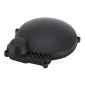 IGNITION COVER - EVO FOR 50 CC motorbike MINARELLI 50 AM6/MBK 50 X-POWER, X-LIMIT/YAMAHA 50 TZR, DTR/PEUGEOT 50 XPS, XR6/RIEJU 50 RS1, SMX/BETA 50 RR/APRILIA 50 RS Black -P2R- 3700948258705